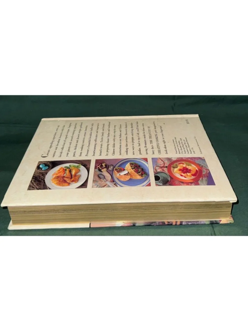 The Treasury of Creative Cooking by Editors of Consumer Guide (1992) Hardcover